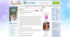 Desktop Screenshot of leo.dailyhoroscopes1.com